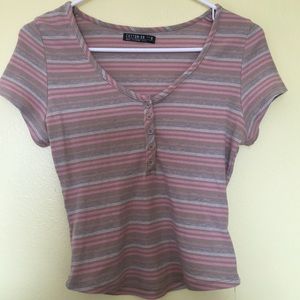 Casual striped tee